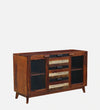 Classic Sheesham Wood Crockery Unit In Dual Tone Finish