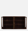 ClassicSheesham Wood Crockery Unit In Provincial Teak Finish