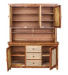 Classic Sheesham Wood Crockery Unit in Dual Tone Finish
