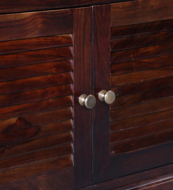 Crockery Showcase Unit in Provincial Teak Finish