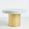 Amaya Luxury Bone Inlay Round Dining Table