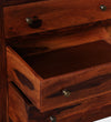 Traditional Sheesham Wood Dressing Unit In Honey Oak