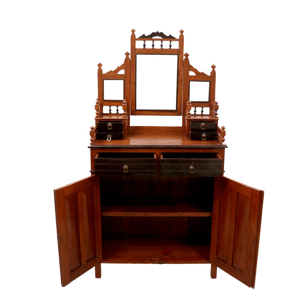 Wooden Dressing Table In Dual Tone