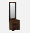 Sheesham Wood Dressing Unit with Mirror In Provincial Teak