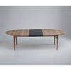 Classic Solid Wood Oval Dining Table- Natural Finish