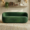 Evergreen Foresta 3 Seater Velvet Curved Sofa