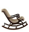 Modern Solid Wood Arm Chair in Walnut Colour