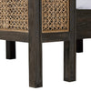 Ambre Vintage Rattan Solid Wood Bed - All Sizes