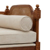 Classic Rattan Solid Wood Daybed - Natural Finish