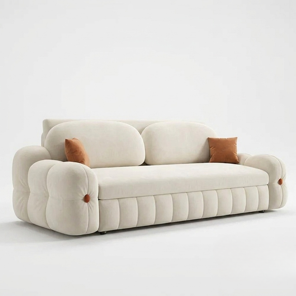 Tallinn Soft Touch Velvet Sofa Bed