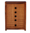 Classic Sheesham Wood Shoe Cabinet In Honey Oak Finish