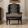 Talbot Chesterfield Leather Sofa Chair