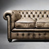 Maeve Chesterfield 3- Seater Leather Sofa