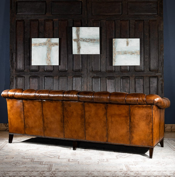 Seville Leather Chesterfield Sofa