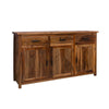 Classic Sheesham Wood Sideboard - Walnut Finish