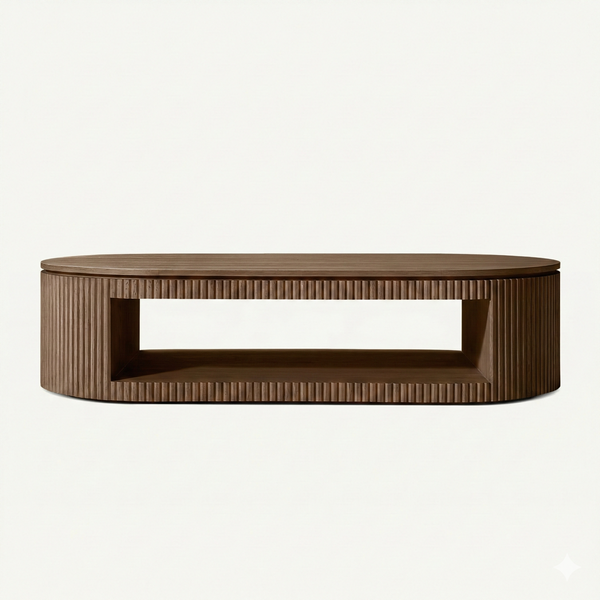 Oakridge Modern Open Oval Coffee Table