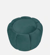Modern Tulip Fabric Ottoman in Green Colour