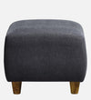 Modern Solid Wood Ottoman in Grey Colour