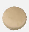Modern Fabric Ottoman in Beige Colour