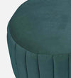 Modern Fabric Ottoman in Green Colour