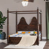 Maharaja Solid Sheesham Wood Poster Bed
