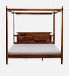 Rao Traditional Sheesham Wood Poster Bed