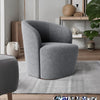 Modern sheesham Wood and Fabric Casual Chair