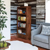 Elegant Acacia Wood Bookcase: Timeless Beauty for Your Home