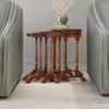 Modern Rajasthani Classy Hollis Solid Sheesham Wood Side Table