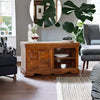 Modern Senna Classy Premium Solid Sheesham Wood Buffet Sideboard