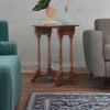 Modern Rajasthani Classy Hollis Solid Sheesham Wood Side Table