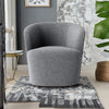 Modern sheesham Wood and Fabric Casual Chair