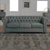 Chesterfield Classy Three Seater Sofa Dark Grey
