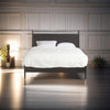 Antalya Modern Solid Wood Bed in Black Finish- All Sizes
