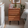 solid wood bedroom bedside table