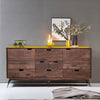Classic Sheesham Wood Dark Brown Finish Sideboard