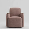 Joliet Solid Wood Swivel Accent Chair
