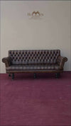 Alton Vintage Leather 3- Seater Sofa