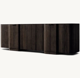 Alumic Multi Storage Sideboard Oak Finish