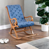 ModernSolid Wood Rocking Chair in Teak Colour