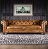 Classic Comfort - Chesterfield Leather Sofa