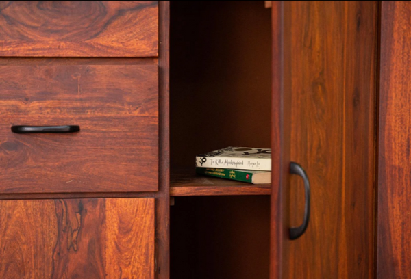 Classic Sheesham Wood Walnut Sideboard