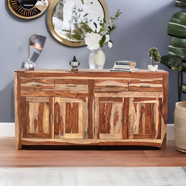 Classic Sheesham Wood Natural Sideboard