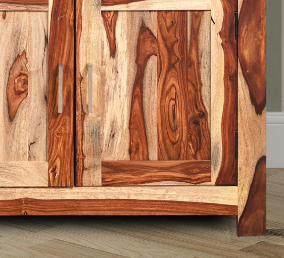 Classic Sheesham Wood Natural Sideboard