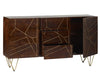 Picasso Dark Mango Wood Large Sideboard