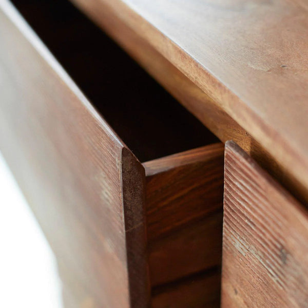 Classic Sheesham Wood Textured Natural Finish Sideboard