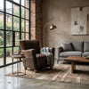 Altrincham Tufted Genuine Leather Sofa