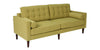 Modern 3 Seater Sofa In Olive Green Colour