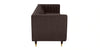 Modern 3 Seater Sofa In Chestnut Brown Colour