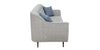Modern Fabric 3 Seater Sofa In Grey Colour